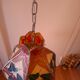 Tiffany-style stained glass pendant light