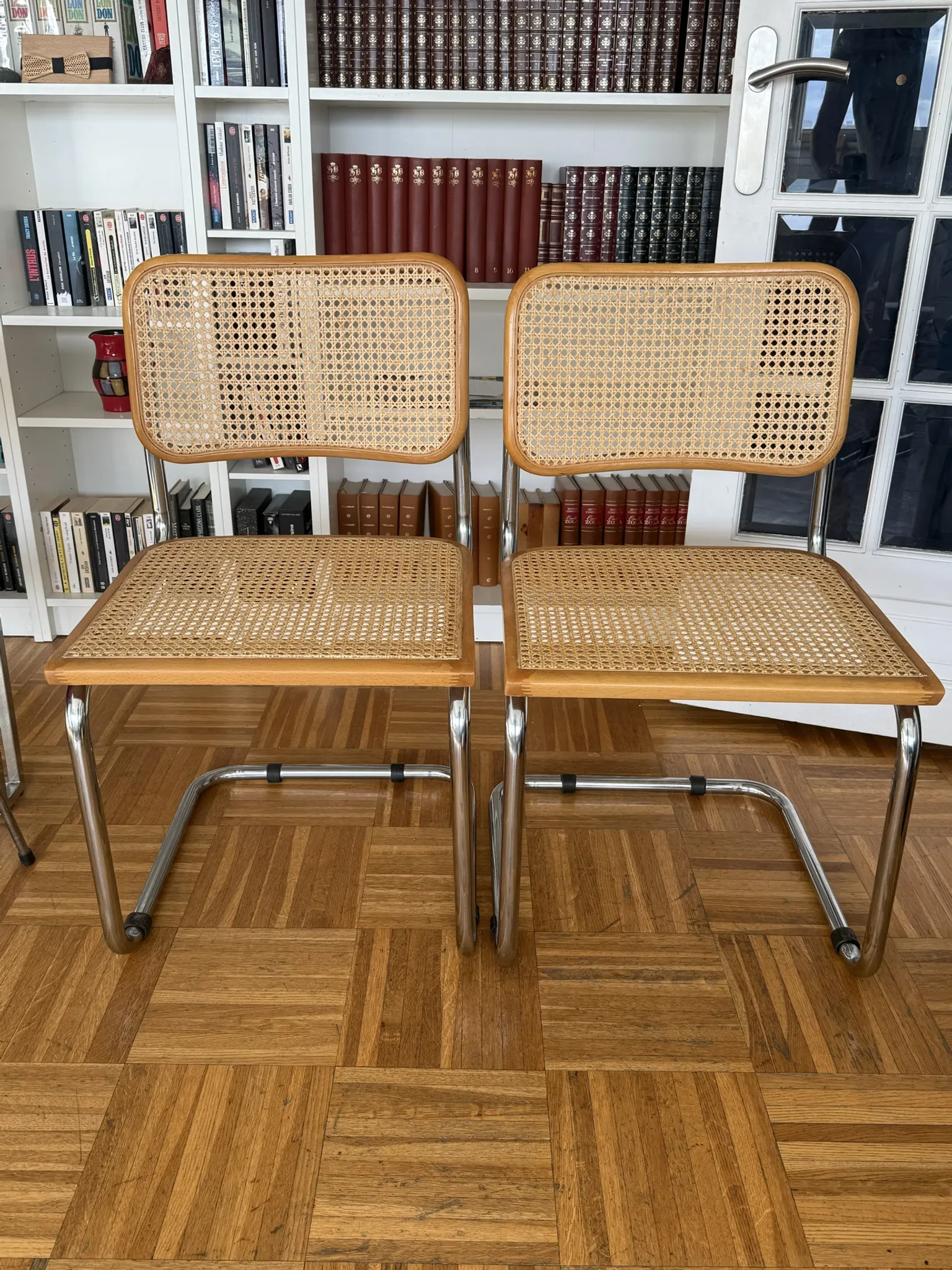 Breuer Cesca B32 chairs