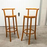 Pair of Baumann Dialog stools, 1997