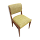 Scandinavian mustard chair 70s