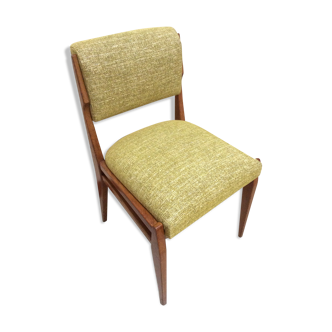 Scandinavian mustard chair 70s