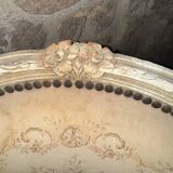 Fauteuil vintage style Louis XV