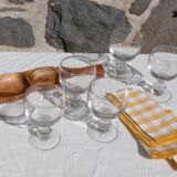 Wooden aperitif dish