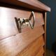 Bureau pieds compas années 50