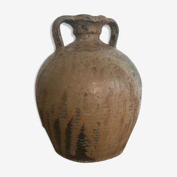 Glass sandstone jar, pottery, buire