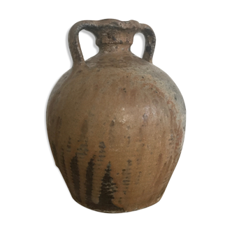 Glass sandstone jar, pottery, buire