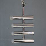 Chrome chandelier vintage 1970 swivel design
