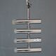Chrome chandelier vintage 1970 swivel design