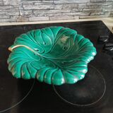 Ceramic fruit cut style vallauris 1950 60 green