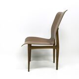 Six chaises vintage en bois courbé dans le style d'Ilmari Tapiovaara, Finlande