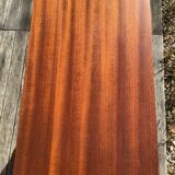 Bedside teak feet compass