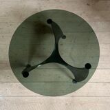 Vintage round helix coffee table