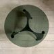 Table basse ronde hélice vintage