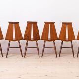 Ensemble de 6 chaises par Risto Halme pour Isku, Finlande, 1960, design scandinave