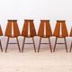 Set of 6 Chairs by Risto Halme for Isku, Finland, 1960, Scandinavian Design