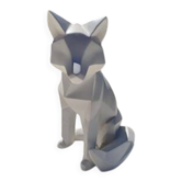 Statue "loup" en résine