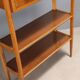 Bibliothèque avec porte rabattable des années 1960