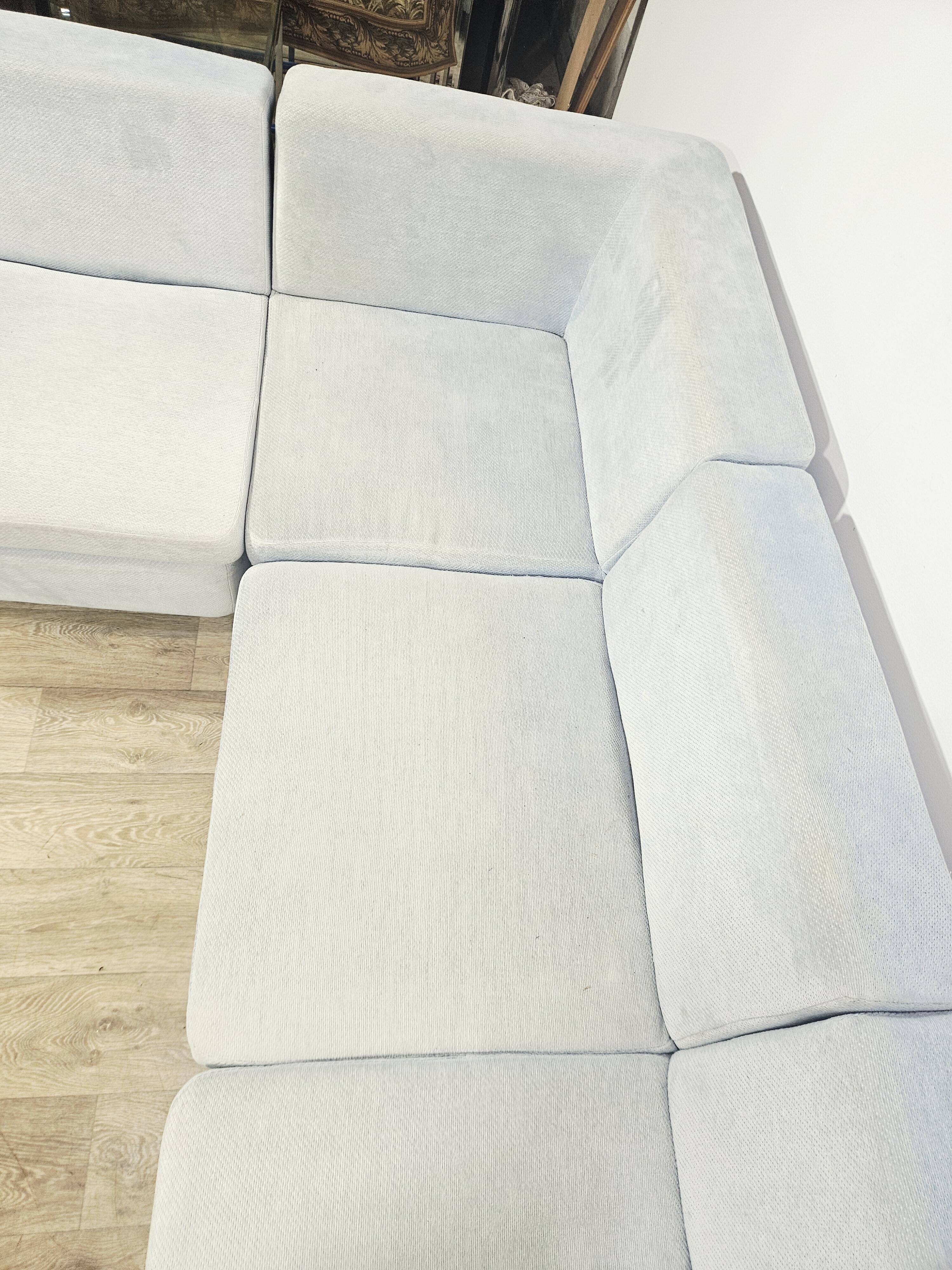 Rolf Benz modular corner sofa, 1970s.