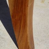 Walnut table with extensions, 6/10 people