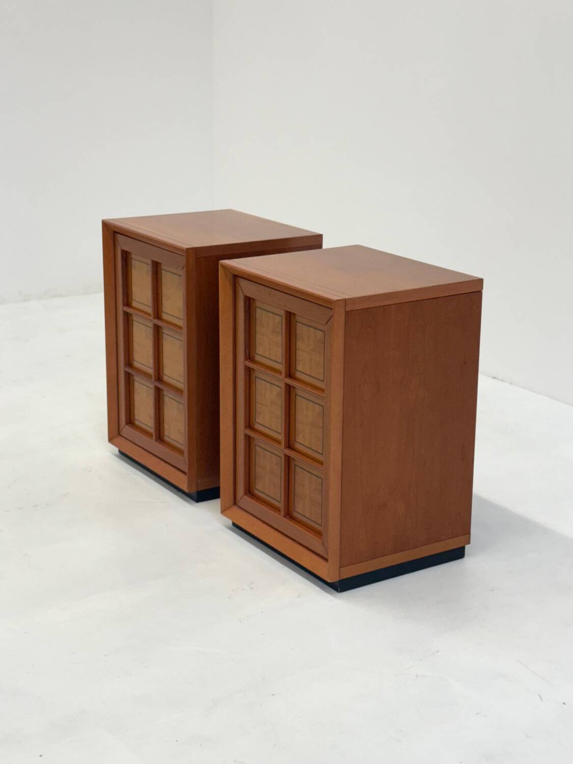 Ensemble de meubles italiens brutalistes Caccia alla Volpe pour Linea Arredo