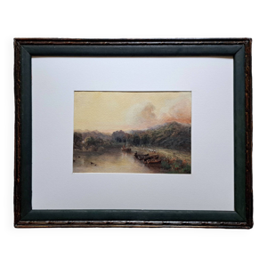 Aquarelle impressionniste