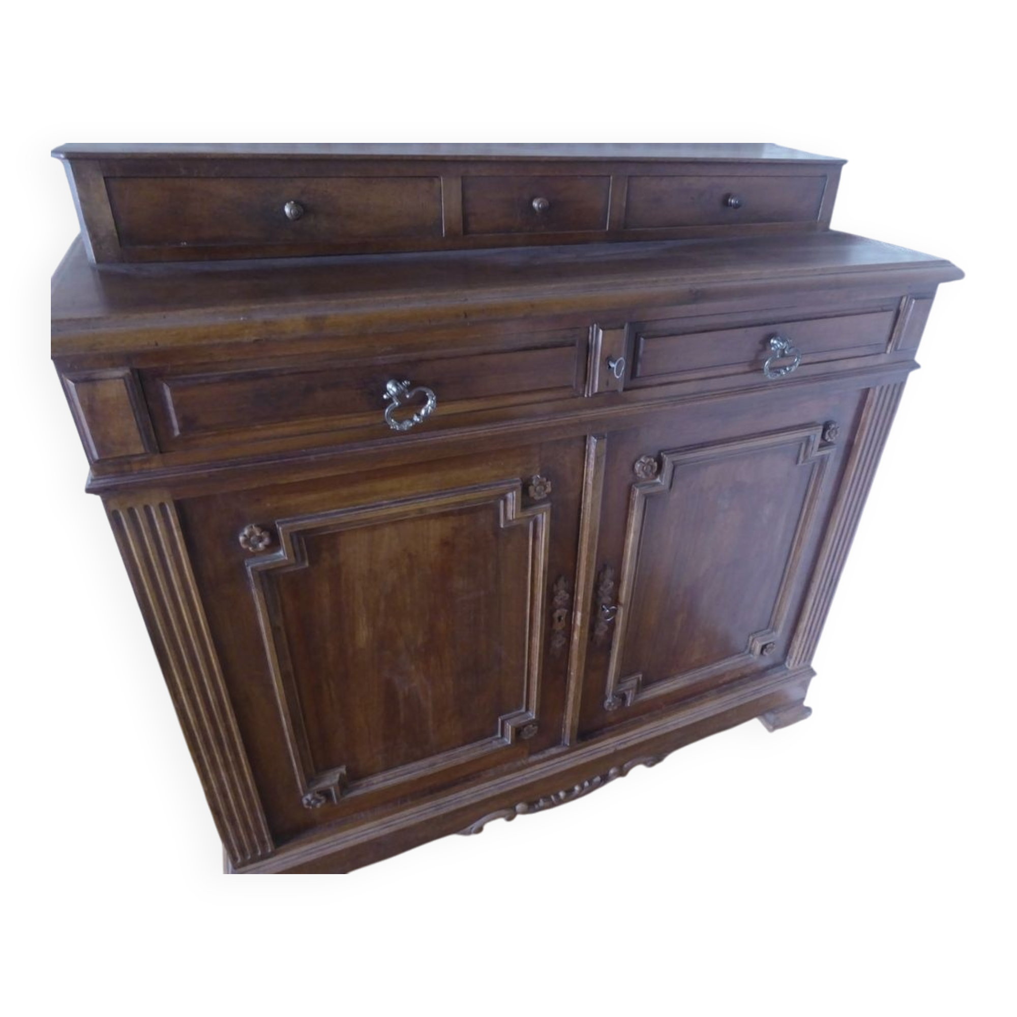 Antique solid walnut furniture from the early 1900s.