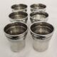 6 gobelets à liqueur « rubans croisés » Charles Vincent