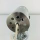 Aluminor wall light, brushed aluminium and chrome, 1960s.