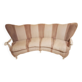 Baroque style curved sofa