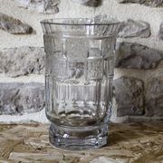 Cut crystal vase by A. Houillon (1885-1954)