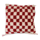 Berber Cushion Red Damier Beni Ouarain