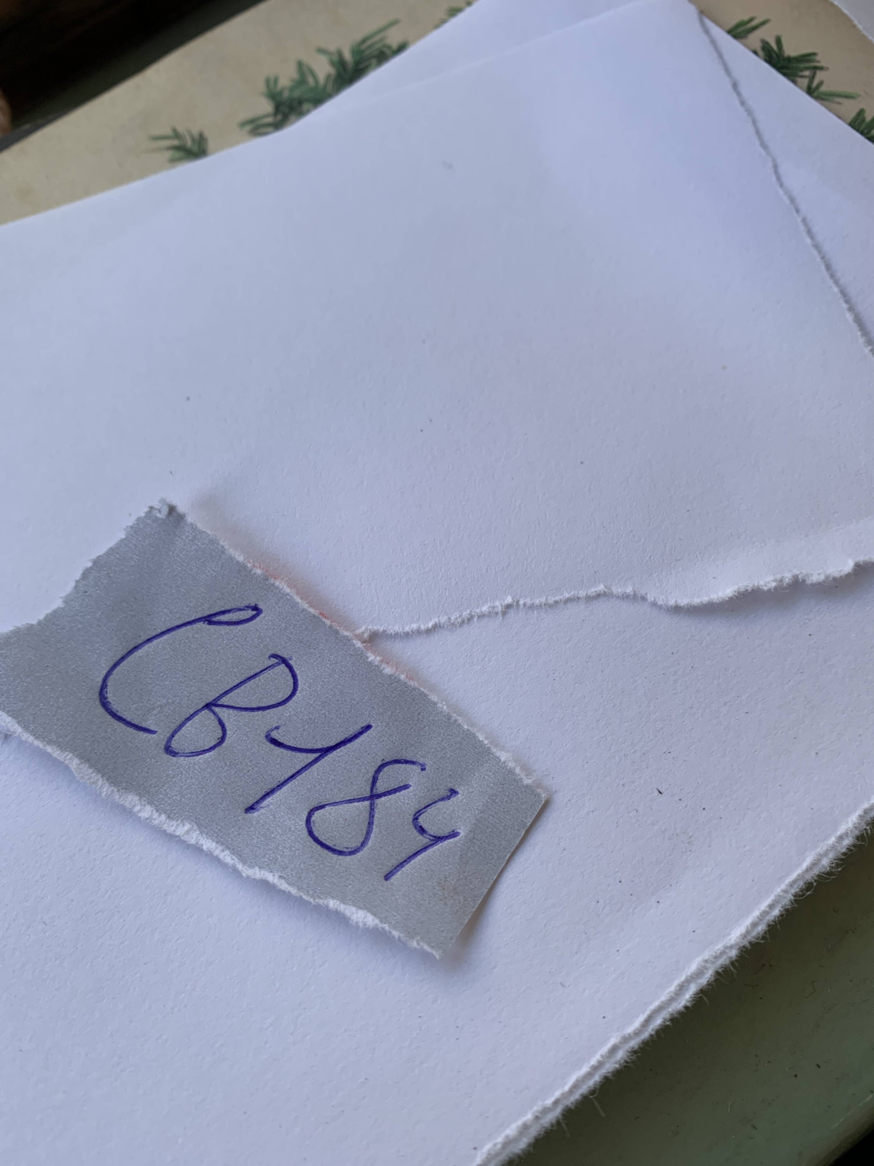 Landscape painting with bridge and figure