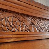 Art-deco style glazed cabinet