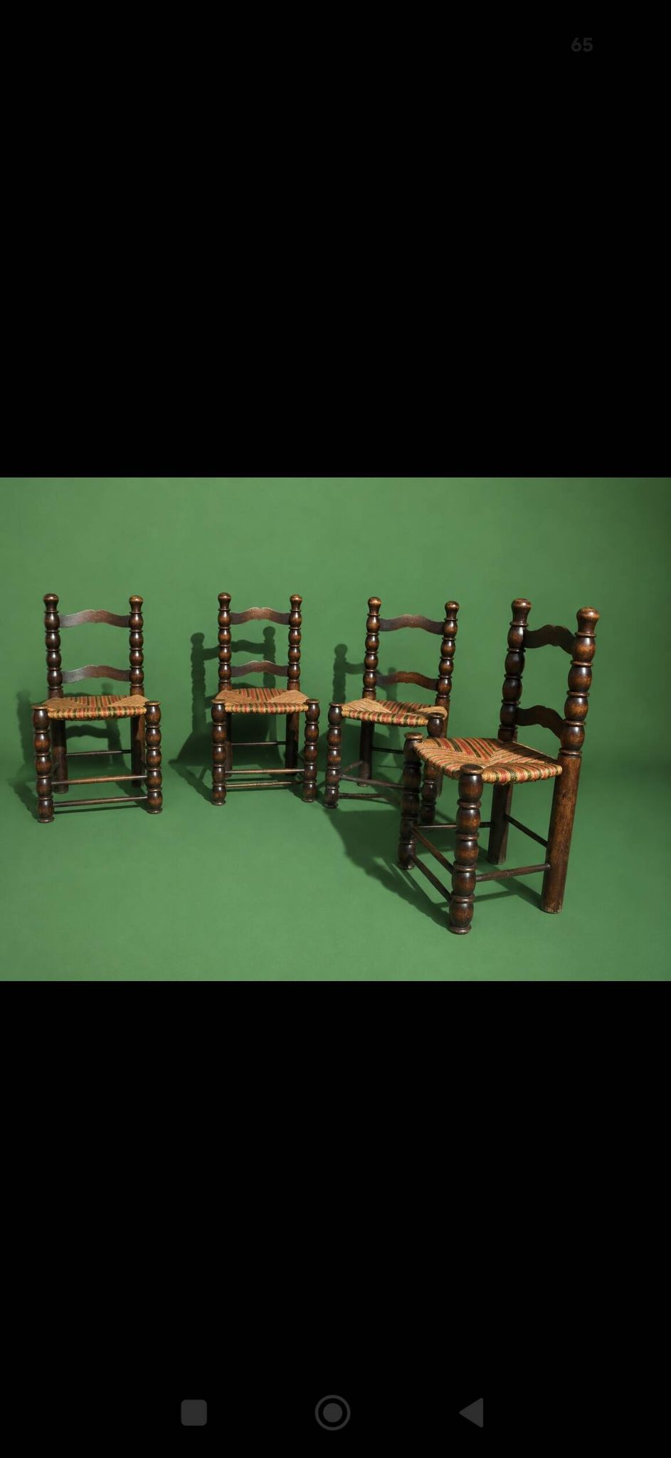 4 Dudouyt chairs