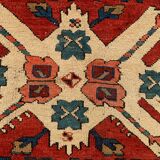 Caucasian Adler, Eagle Kazak Rug 190x113 cm vintage tribal carpet