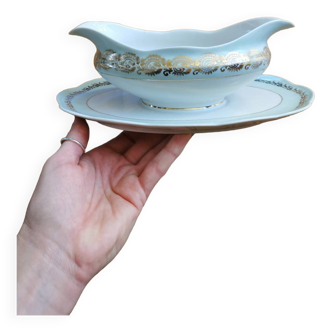 Old SFP porcelain sauce boat