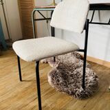 White buckle chair