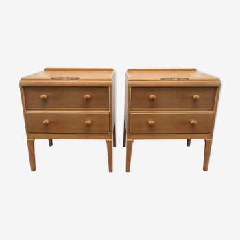 English bedside pair Beeanese 50-60s