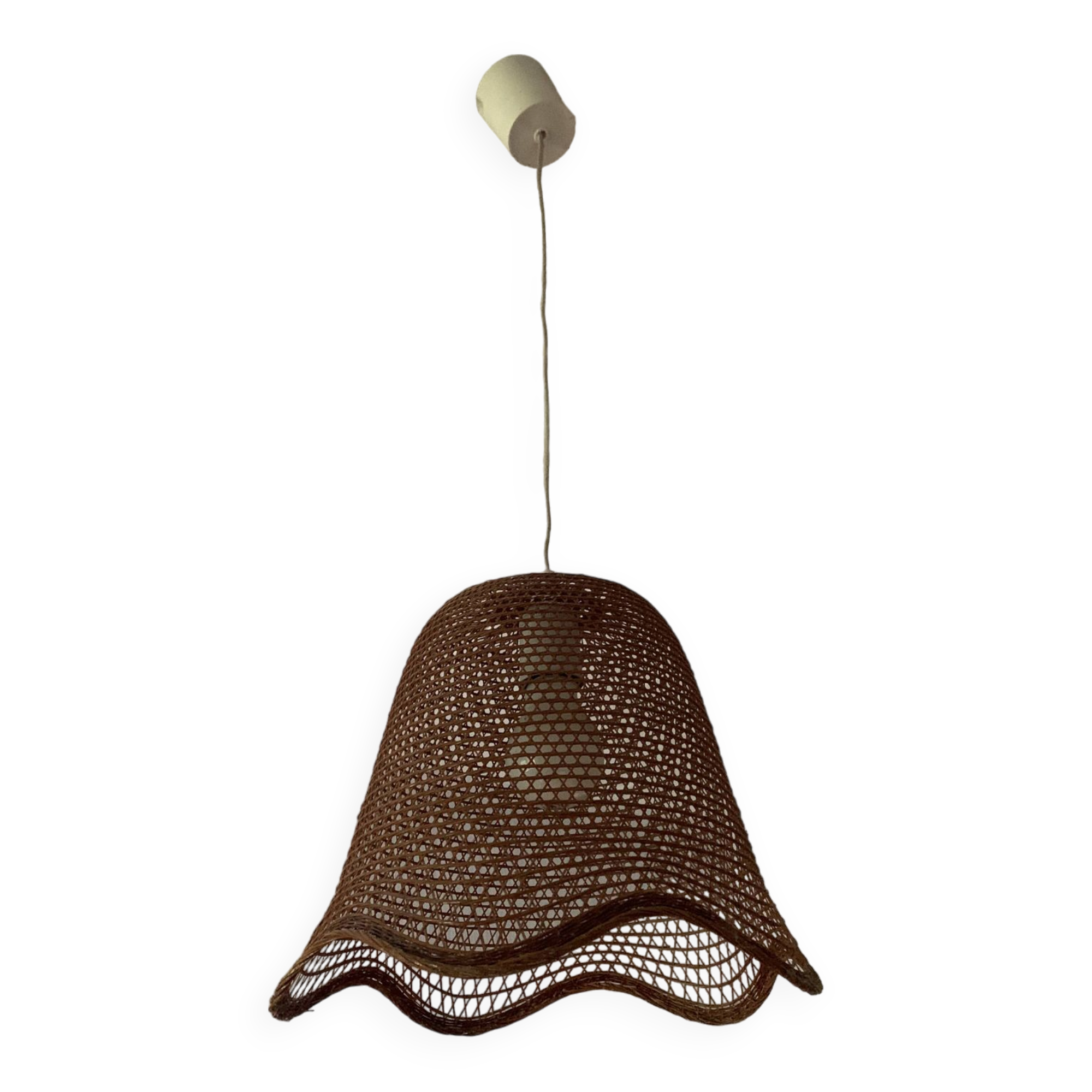 Braided light fixture