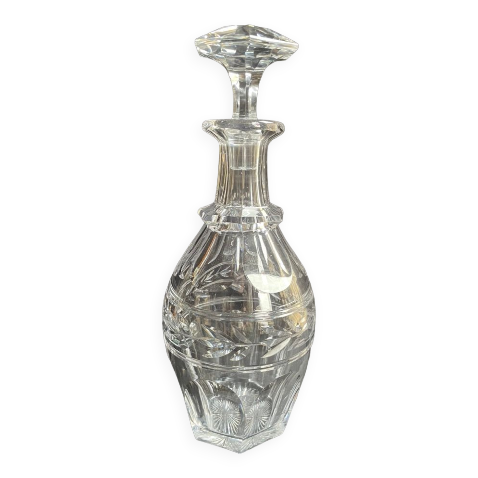 Carafe Baccarat service Jonzac early twentieth