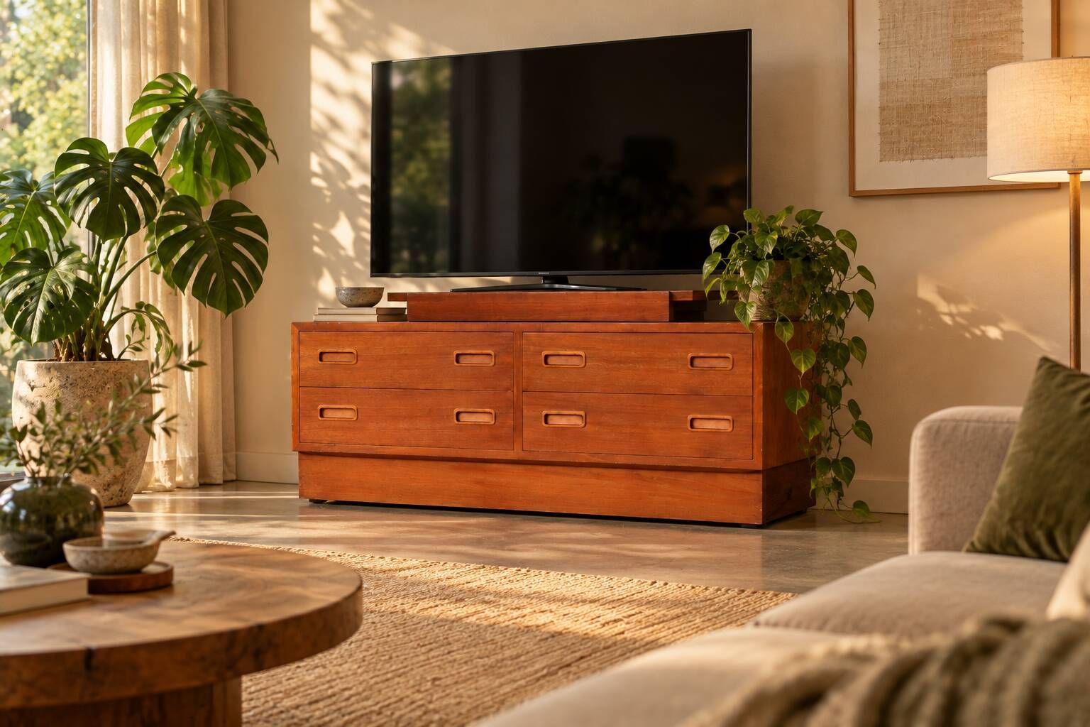 vintage TV cabinet | sideboard | 1960s | Danish