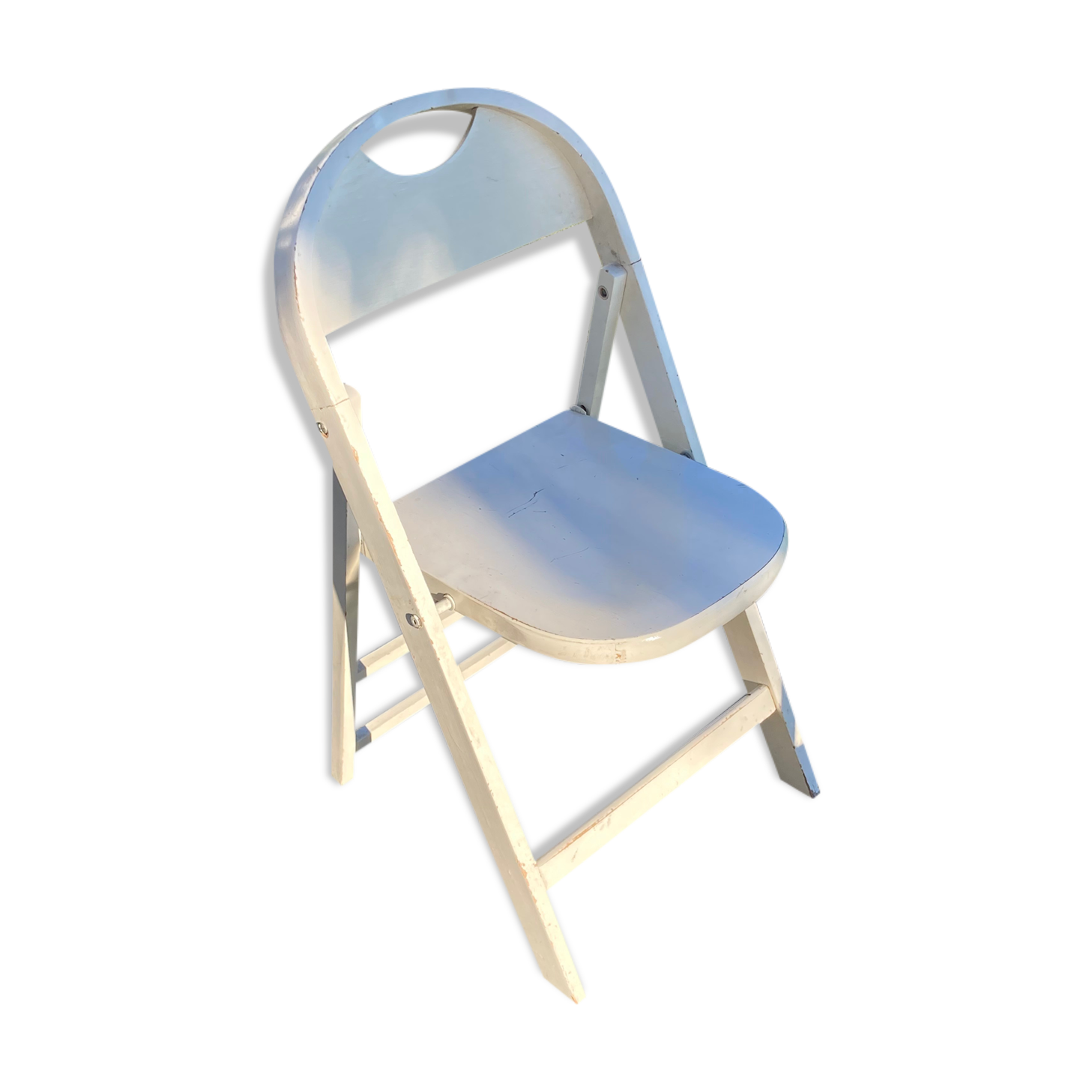 Design folding wooden chair