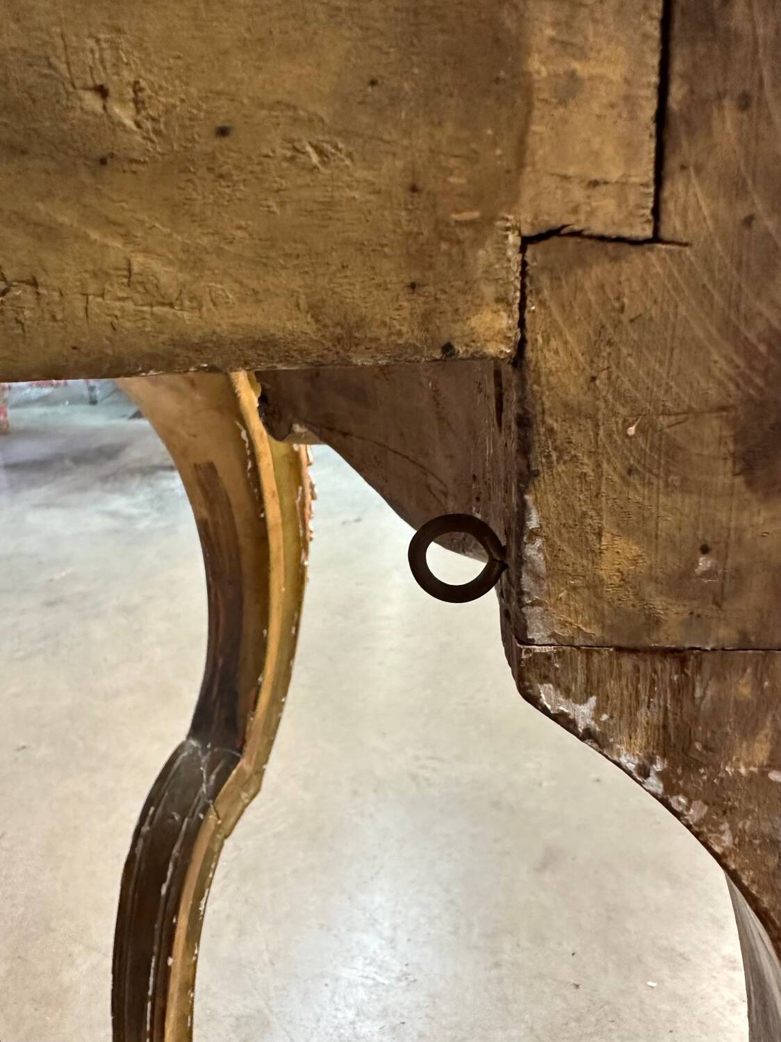 Gilded Louis XV style console