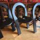 Set of 4 folding chairs TS by Roger Tallon 1970