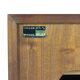 Rosewood office cabinet with 2 large heavy drawers