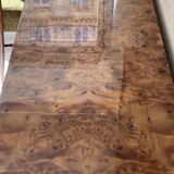 art deco sideboard in elm burl