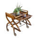 Beautiful pair of vintage teak tables – Serving table - Benoit-Guyot Lyon