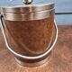 Vintage knight ice bucket – Coat of arms and sword handle – 1960s-70s