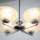 Mid-century chrome chandelier, 1960´s.