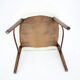 Beech Chair in Sheepskin Fabric, Denmark 1960